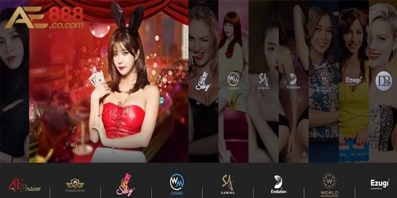 Giới thiệu sảnh live casino tại AE888